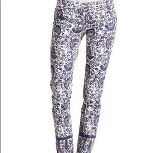 Tory Burch Cropped Skinny Jean